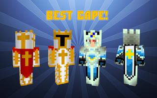 Cape skins for Minecraft 포스터