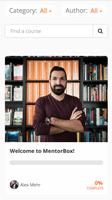 MentorBox الملصق