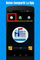 Radio Huancavilca 830 AM Ecuador ảnh chụp màn hình 3