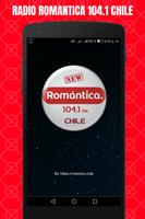 Radio Romantica 104.1 FM Chile Affiche