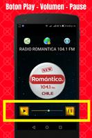 Radio Romantica 104.1 FM Chile ảnh chụp màn hình 2