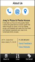 1 Schermata Joey's Pizza & Pasta