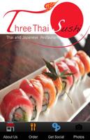 Three Thai Sushi Affiche