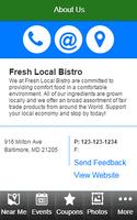 Fresh Local Bistro captura de pantalla 3
