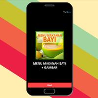 Menu Makanan Bayi + Gambar imagem de tela 1