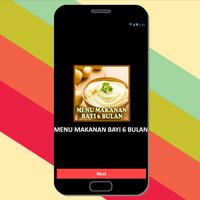 Menu Makanan Bayi 6 Bulan Ekran Görüntüsü 1