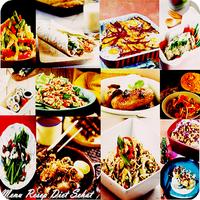 Menu Resep Diet Sehat plakat