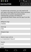 Gewicht Converter screenshot 2