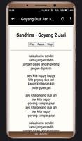 Lagu Sandrina Azzahra - Goyang Dua Jari  ( Lirik) 海报