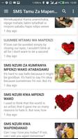 Meseji Za Mapenzi za Kiswahili Affiche