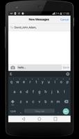 SMS iMessenger OS9 for Android poster