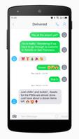 One Sms - Unread sms, mms widget الملصق