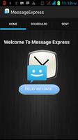 Message Express الملصق