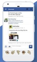 Mini Messenger for fb lite Ekran Görüntüsü 1