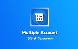 Mini Lite for Facebook - Manage Account Affiche
