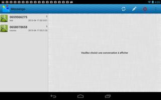Messengo - Tablette capture d'écran 1