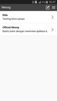 Messg - SMS Gratis seindonesia capture d'écran 1