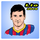 Draw Messi 3D Zeichen