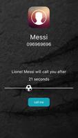 Fake Call Messi Affiche