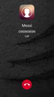 Fake Call Messi capture d'écran 3