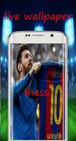 messi HD live  wallpaper poster