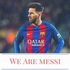 We Are Messi Zeichen
