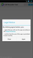 Call Recorder Fast capture d'écran 1