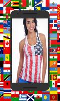 Flags World Picture Profile Plakat