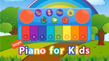 Simple Piano for Kids Affiche