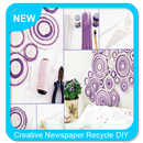 Creative Newspaper Recycle DIY Ideas APK
