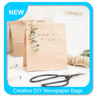 Creative DIY Newspaper Bags icône