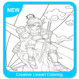 Creative Lineart Coloring icône