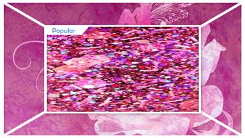 Pink Glitter Live Wallpaper capture d'écran 2