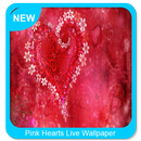 Pink Hearts Live Wallpaper APK