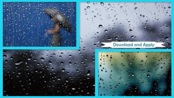 Rain Drops Live Wallpaper پوسٹر