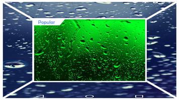 برنامه‌نما Rain Drops Live Wallpaper عکس از صفحه