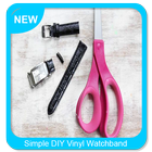 ikon DIY sederhana Vinyl Watchband