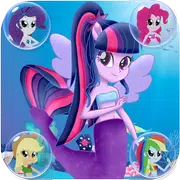 Little Pony Mermaid Run 2