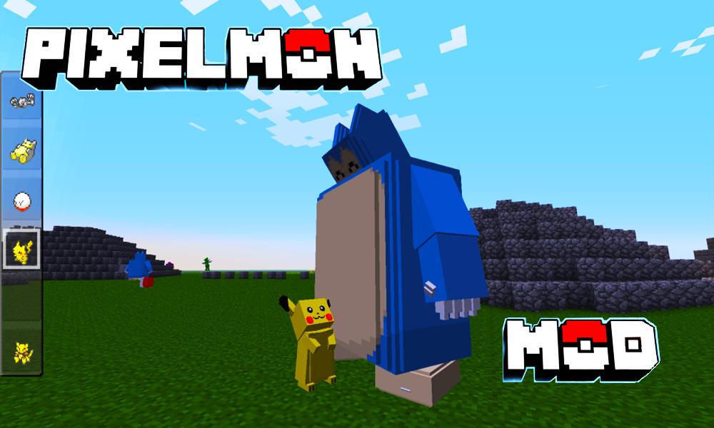 用于mcpe Minecraft Pe的mod Pixelmon安卓下载 安卓版apk 免费下载