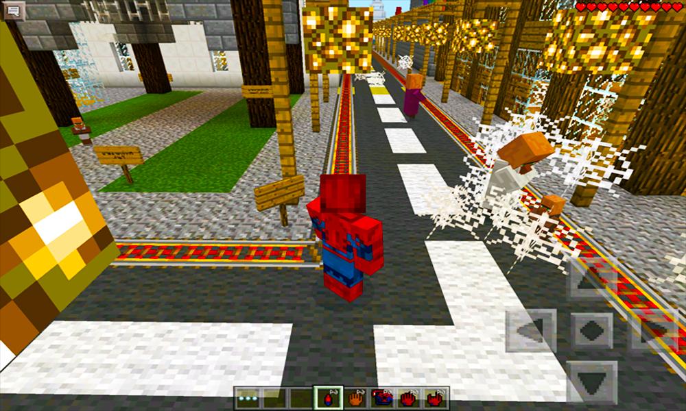Penjabaran dari Modus Spider Man untuk MCPE Minecraft PE.