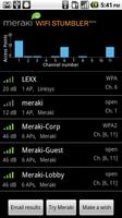 Meraki WiFi Stumbler Affiche