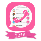 Delta WA Pink Solid 2018 Watsap icon