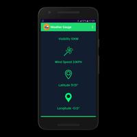 برنامه‌نما Weather Gauge عکس از صفحه