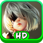 HD Yorha 2B Wallpaper biểu tượng