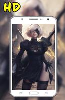 HD Yorha 2B Wallpaper ảnh chụp màn hình 1