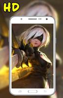 HD Yorha 2B Wallpaper ảnh chụp màn hình 2