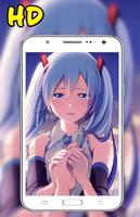 HD Hatsune Miku Wallpaper captura de pantalla 2