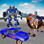 Furious Lion Car Transform Robot Strike icon