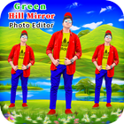 Green Hill Mirror Photo Editor icône
