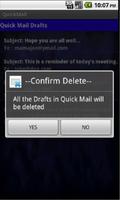 Quick Mail captura de pantalla 3